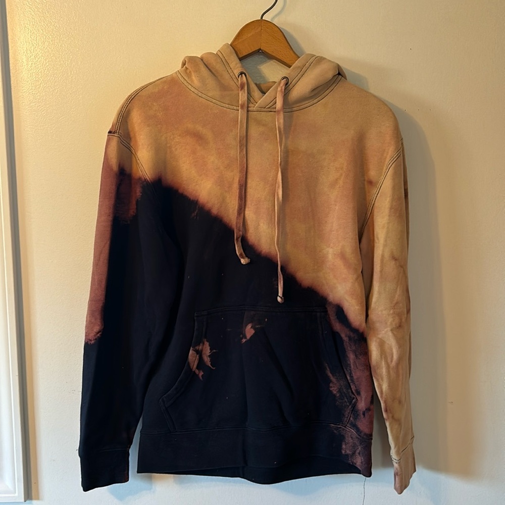 Kinetic Tie Dye 100% Cotton Hoodie